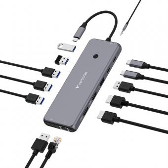 CMH-13 USB Typ C 10000Mbit/s Silber 