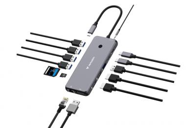 CMH-14 USB Typ C 5000Mbit/s Silber 