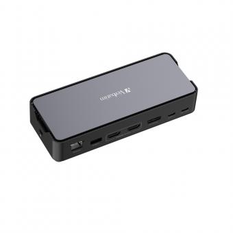 CDS-15 USB 3.2 Gen 1 (3.1 Gen 1) filaire, Type-C, noir, gris 