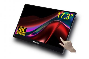 Tragbarer Touchscreen-Monitor Ultra HD 4K  17,3 Zoll 