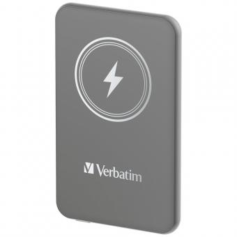 Batterie externe sans fil magnétique Charge n Go 5000 mAh, grise 