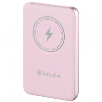 Charge n Go Magnetische kabellose Powerbank 10000 mAh, rosa 