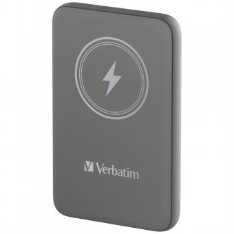 Charge n Go Magnetische kabellose Powerbank 10000 mAh, grau 