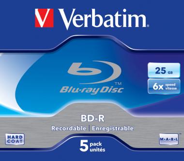 43715 disques Blu-ray vierges BD-R 25 Go, lot de 5 