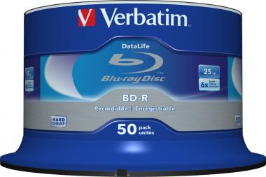 Datalife BD-R 6x 25 Go, lot de 50 pièces 