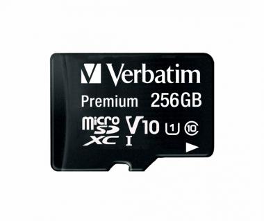 Carte MicroSDXC Premium U1 de 256 Go, UHS-I, Classe 10 