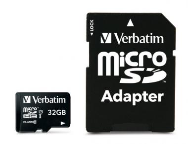 Carte MicroSDHC Pro 32 Go, classe UHS 10 