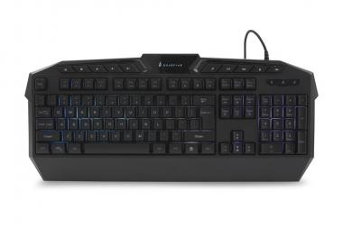 SureFire KingPin Gaming-Tastatur, USB, QWERTY, Englisch, schwarz US Englisch