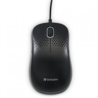 49024 Souris optique USB Type-A pour droitiers, 1 000 DPI 