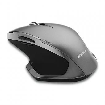 Drahtlose Maus mit 8 Tasten und blauer LED-Beleuchtung 