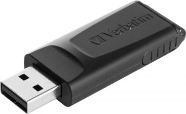 Schieberegler  USB-Stick 128GB  Schwarz 