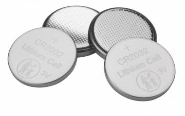 Pile CR2032 à usage unique au lithium 