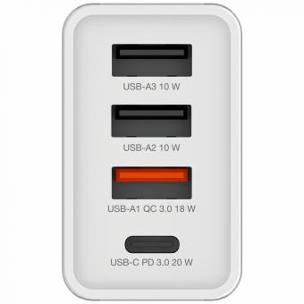 49700 Universal White - Recharge rapide CA - Intérieur 
