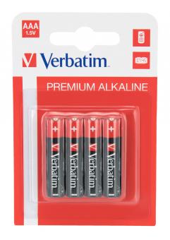 AAA 4er-Blisterpackung Alkalibatterien 