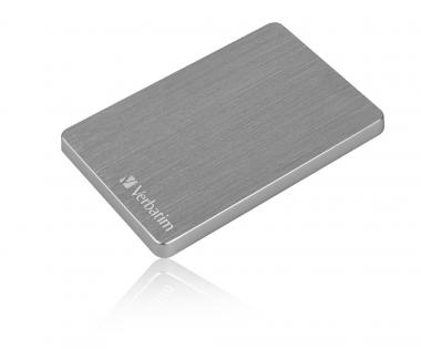 VERBATIM STORENGO ALU SLIM 2.5-Zoll (6,35CM) 1TB USB 3.2 GEN1 SPACE GREY 