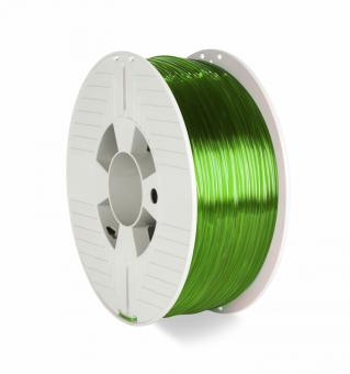 3D PRINTER FILAMENT PET-G 2.85MM 1KG GREEN TRANSPARENT 