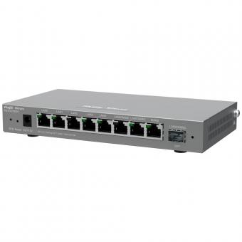 Routeur Contrôleur gérable, 8 ports RJ45 10/100/1000 Mbps, 1 port SFP LAN/WAN 