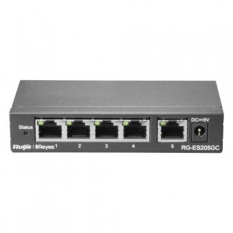 Switch Cloud 2, 5 RJ45-Gigabit-Ports, Portgeschwindigkeit 10/100/1000Mbit/s 