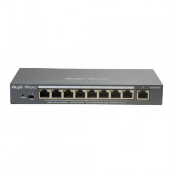 Commutateur PoE Cloud administrable L2, 8 ports PoE 802.3af/at + 1 liaison montante RJ45 