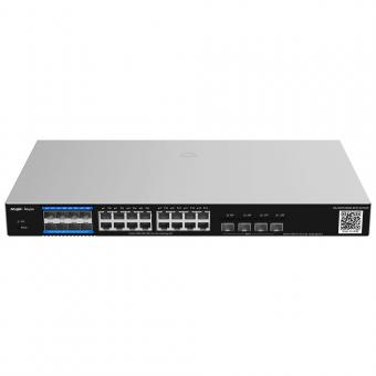 E-Lighten Switch Cloud Capa 3, 16 RJ45-Gigabit-Ports + 4 SFP+-Ports mit 10Gbit/s 