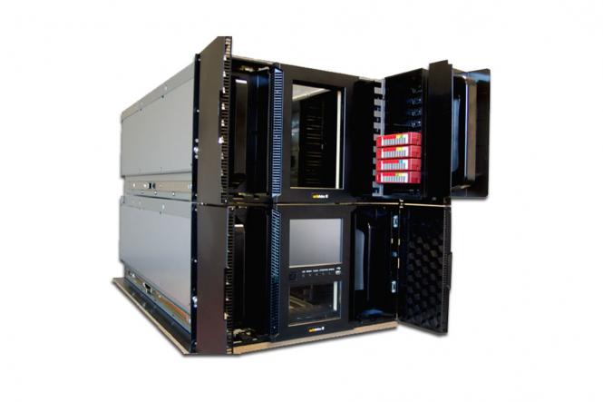 actiLib Kodiak 6807 BTL 6U, Basismodul, 1x LTO HH, 80 Slots 