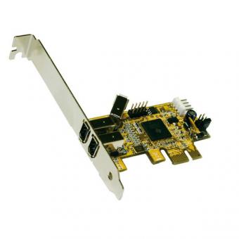 Ramirez DATA WebShop  Carte PCI Express x1, FireWire IEEE1394