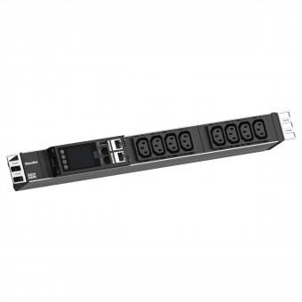 BN ESSENTIAL Metered 19-Zoll 8xC13, L=2,0m CEE7/7 