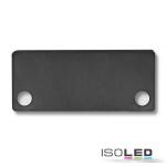 Endkappe EC43, Alu schwarz, RAL 9005 für SURF/DIVE24 FLAT mit COVER10, 2 Stck., inkl. Schraube 