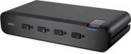 4-Port Advanced Secure KVM Dual-Head Switch, 2x HDMI, 8x DP 