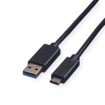 USB 3.1 Kabel, A zu C, Stecker/Stecker, 1m 
