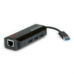 USB 3.0 Gigabit Ethernet Adapter und 3-Port Hub 