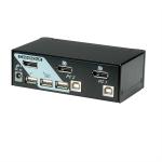 DisplayPort USB 2.0 KVM Switch, 1 User, 2 PCs 