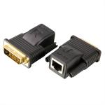 VE066, Mini DVI Extender Over Kat. 5e oder Kat. 6, 20m 