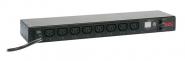 PowerSwitch over IP, 19 pouces, 1U, 3.600W, 8 sorties 