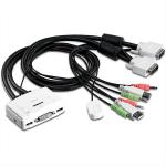 TK-214i, 2-fach KVM Switch, DVI, USB, Audio 