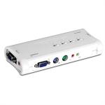 TK-408K, 4-Port KVM Switch, VGA, PS/2, Audio 