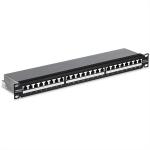 24-Port Patch Panel, Kat. 6a 