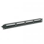 Kat. 6a, 19-Zoll Patchpanel, 24x UTP 