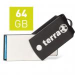 TERRA USThree A+C USB3.1 64GB 200/60 black 