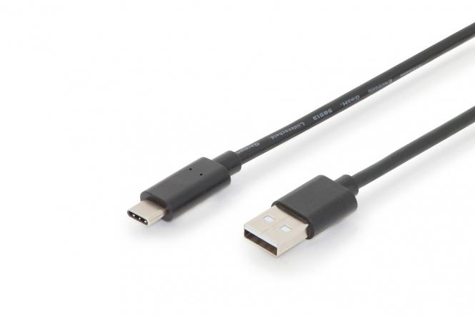 Câble de raccordement USB Type-C, Type-C vers A 
