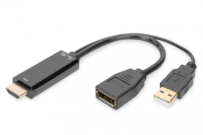 Adaptateur HDMI 4K vers DisplayPort 