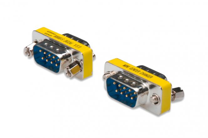 Mini gender changer / 9-pin 