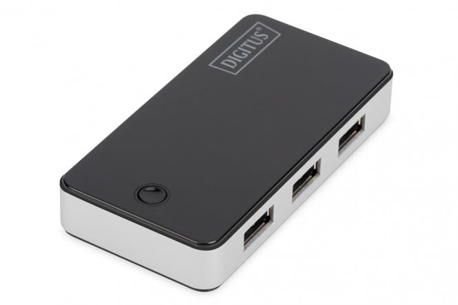 USB 3.0 Hub, 4-port schwarz 