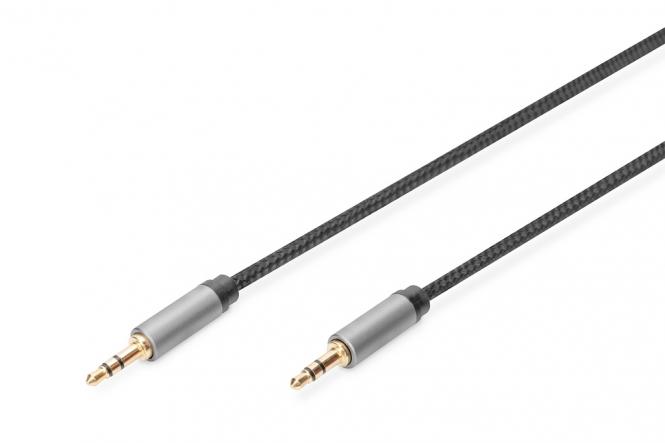Câble de raccordement audio, jack mâle 3,5mm vers jack mâle 3,5mm 