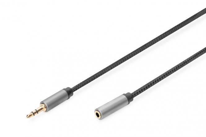 Câble d'extension audio, jack mâle 3,5mm vers jack femelle 3,5mm 