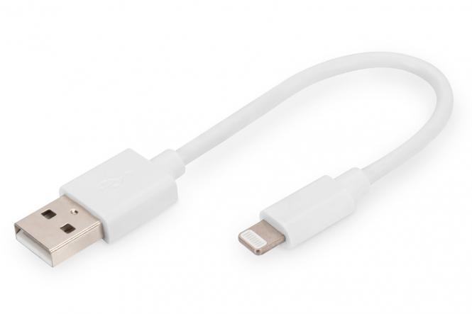 Lightning auf USB A Daten-/Ladekabel, MFI zertifiziert 