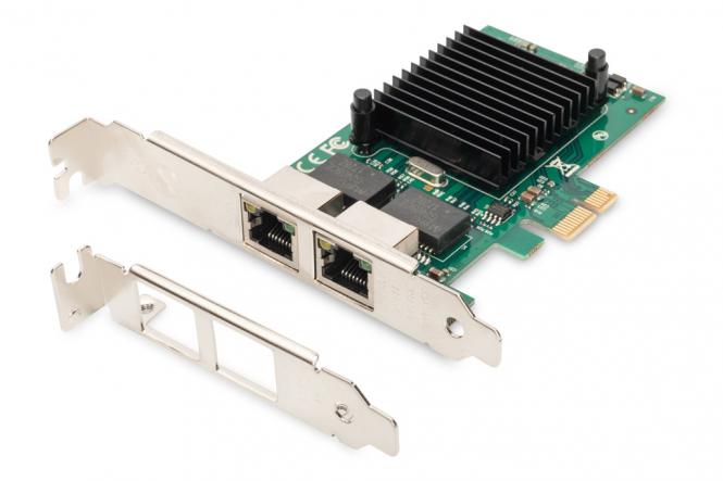 Dual Gigabit Ethernet PCI Express Karte, 2-Port 