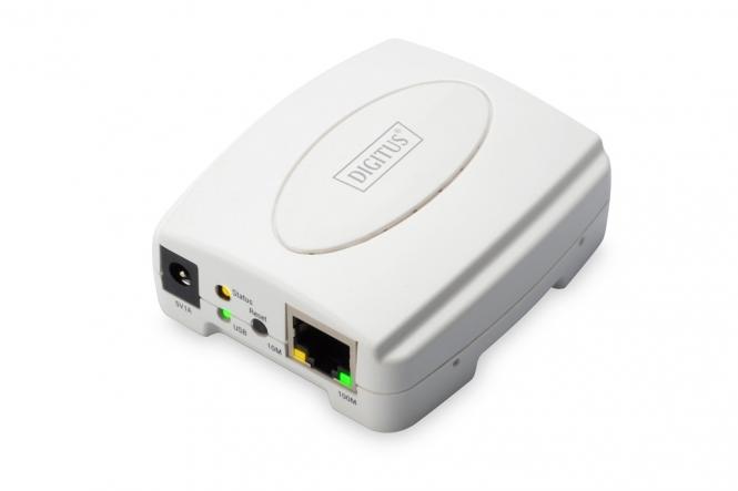 Serveur d'impression Fast Ethernet, USB 2.0 