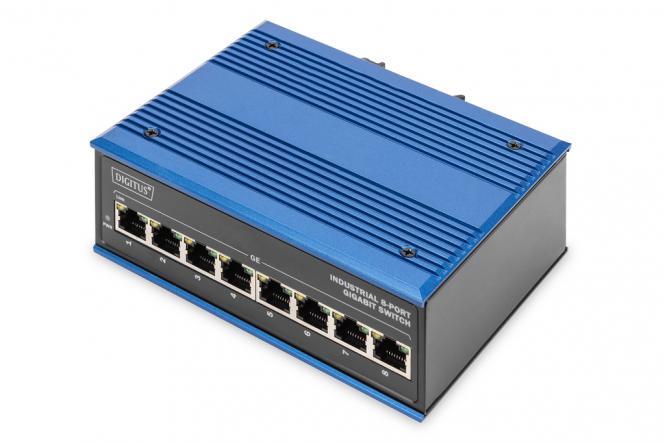 Commutateur Gigabit industriel 8 ports 