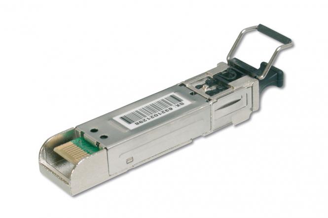 Industrielles mini GBIC (SFP) Modul, 1,25 Gbps, 0,55km 